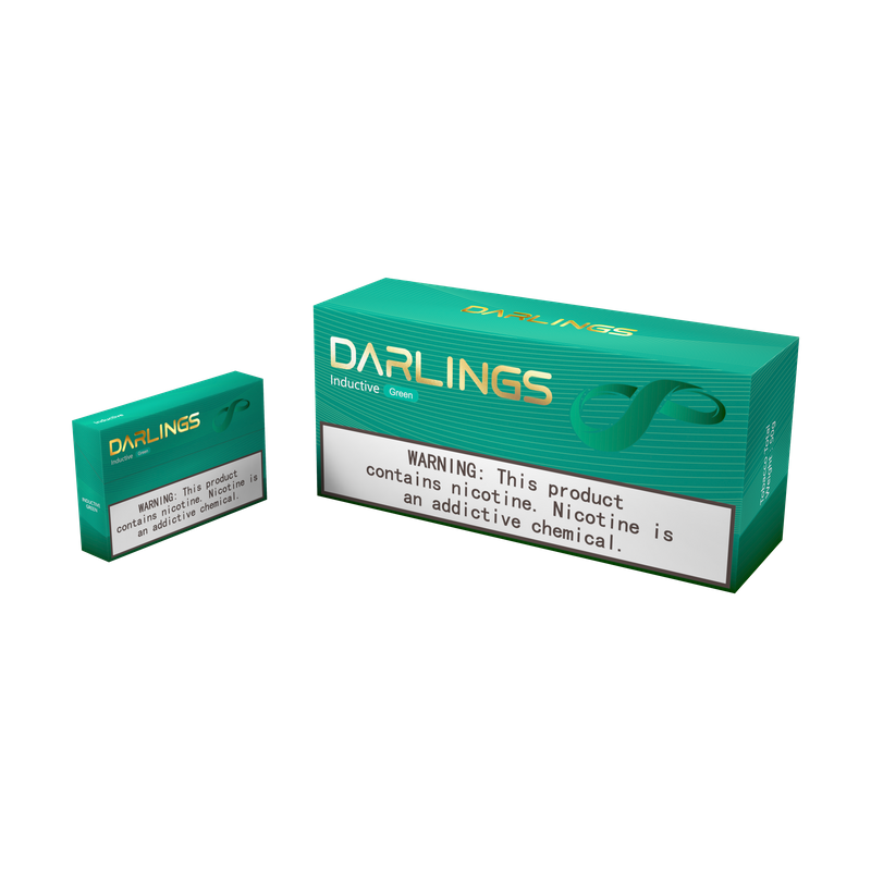 Inductive Sticks Green Flavor Heat Not Burn Product High Level of Cleanness And Purity of Flavor
