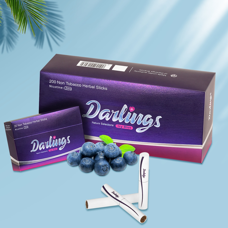Darlings Heat Not Burn Herbal Sticks: Blueberry Flavor (2mg)